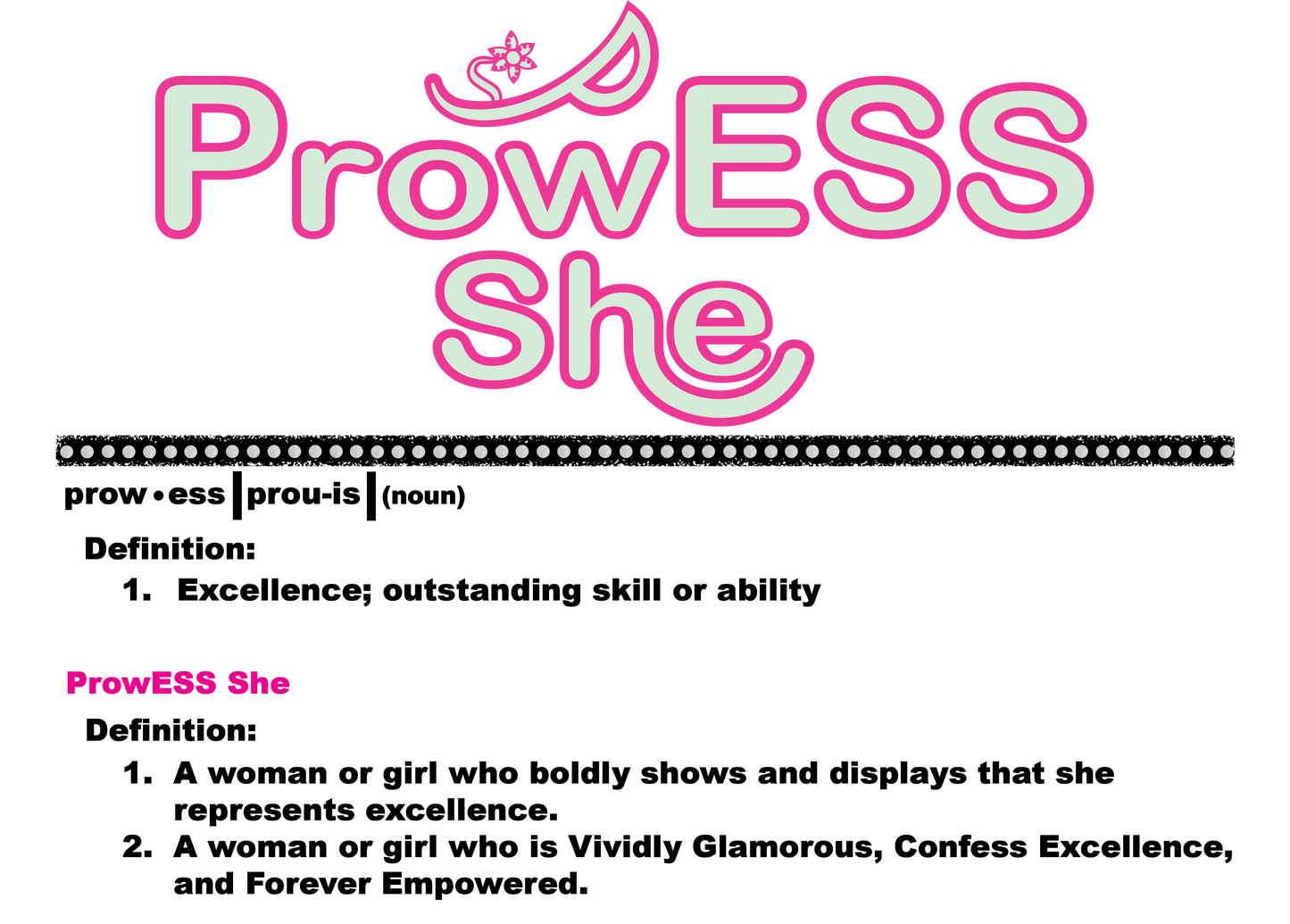 ProwESS She Defined Relaxed T-Shirt