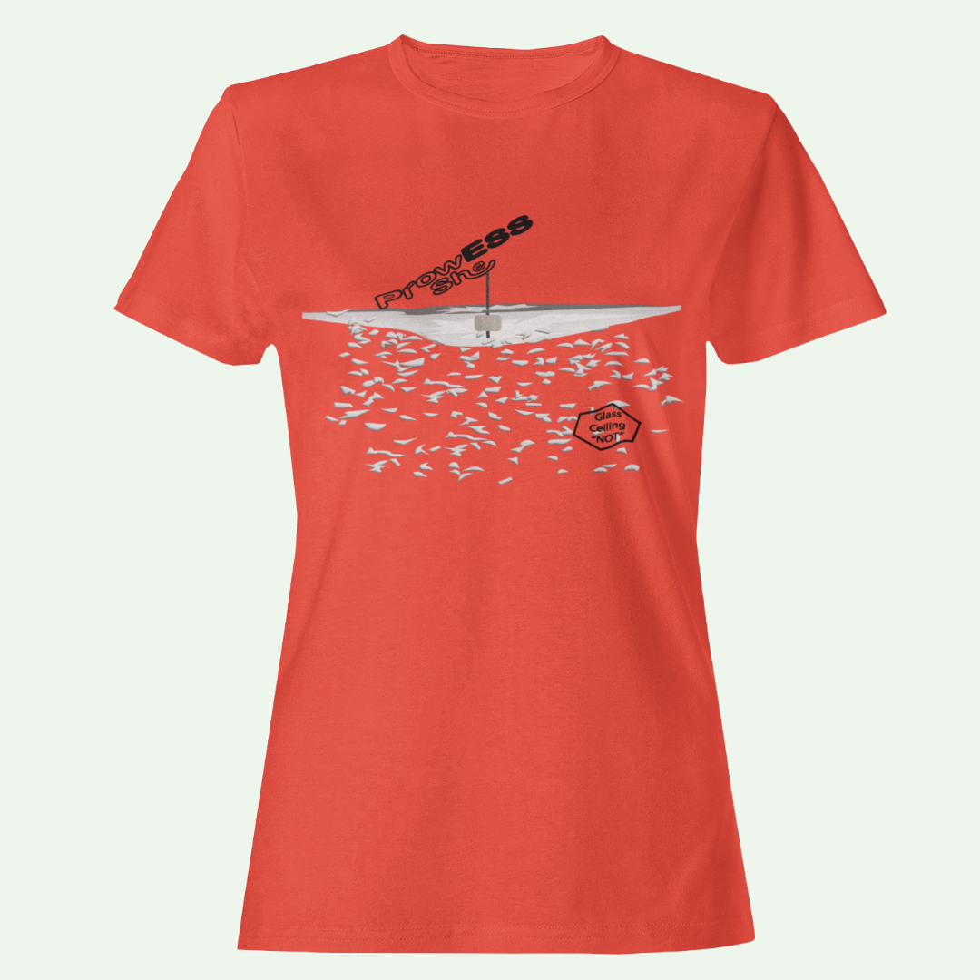 ProwESS She No Glass Ceiling Women Relaxed T-Shirt