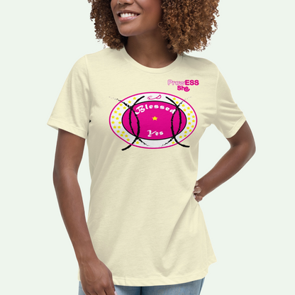 ProwESS She Blessed Yes Relaxed T-Shirt