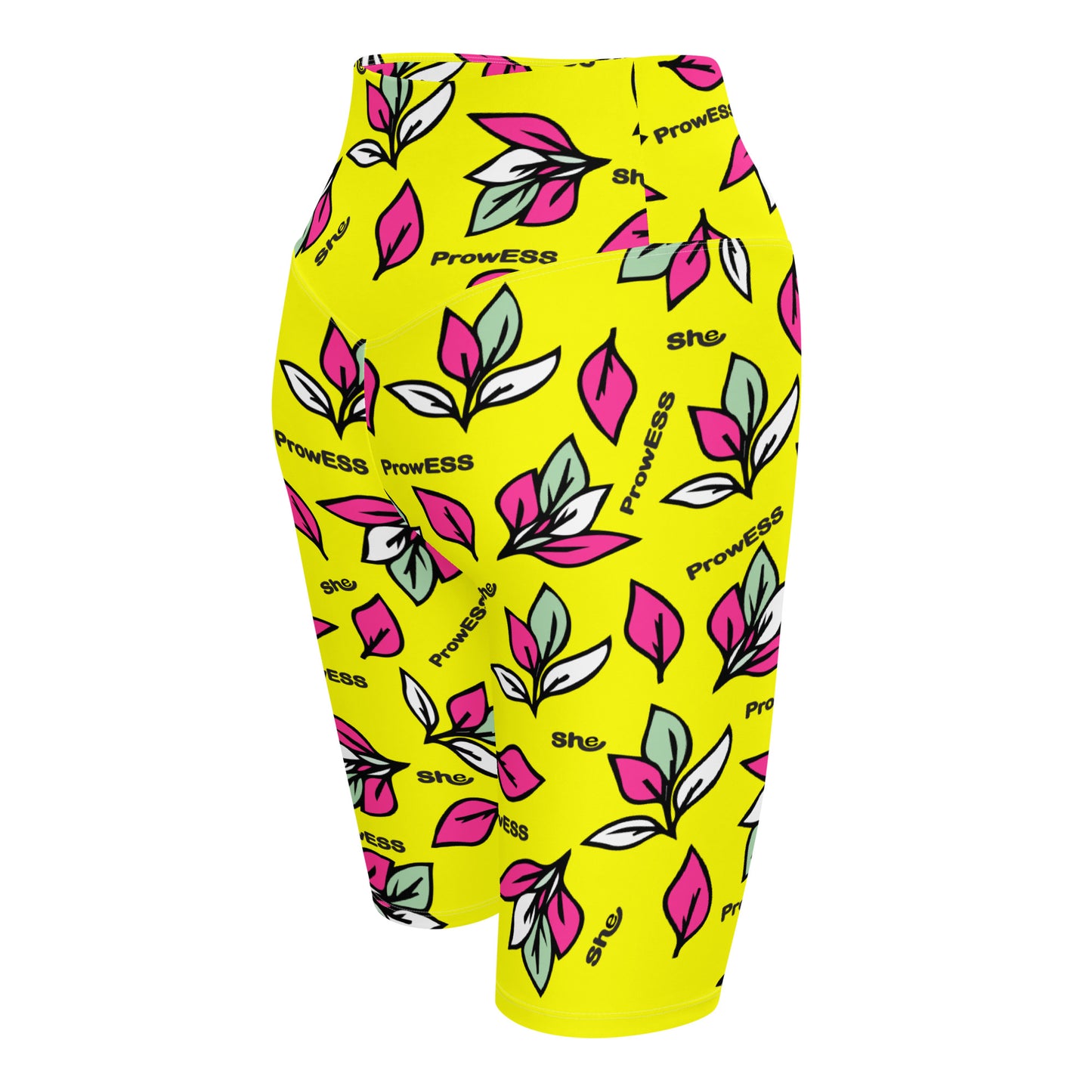 ProwESS She Logic Yellow Biker Shorts