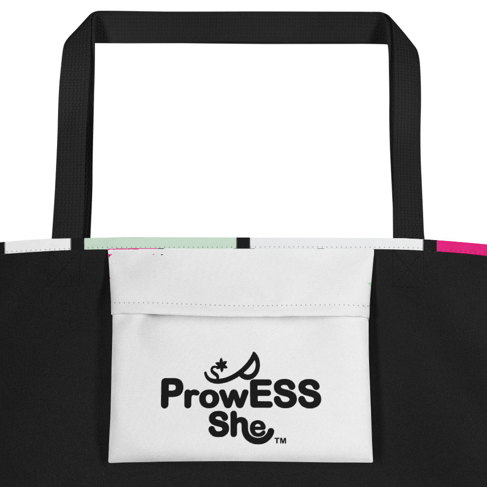 ProwESS She Love & Heartful Large Tote Bag