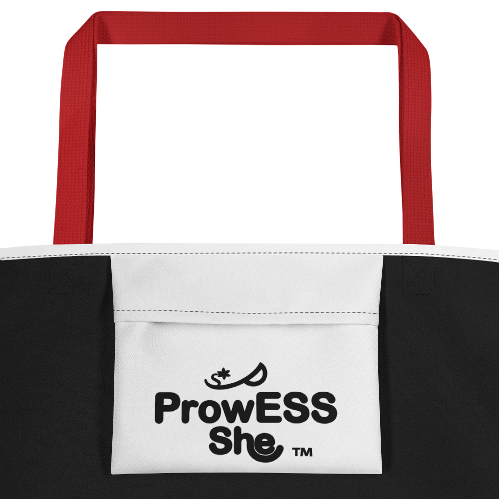 ProwESS She Blessed Yes Large Tote Bag