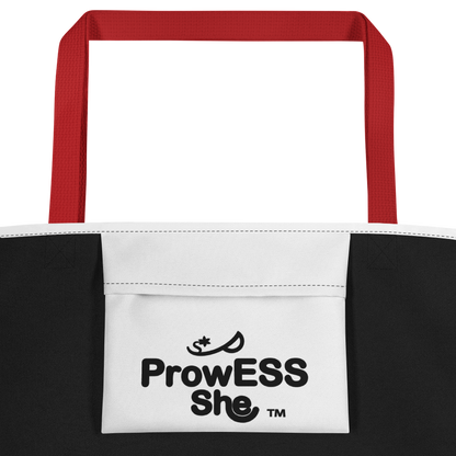 ProwESS She Blessed Yes Large Tote Bag